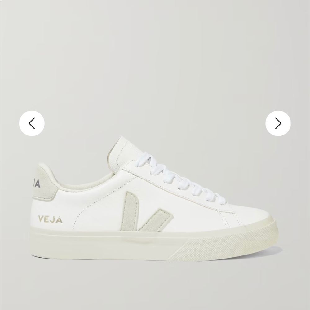 VEJA Campo leather and suede sneakers